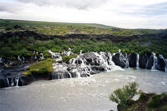 Foto de Hraunfossar, Islandia