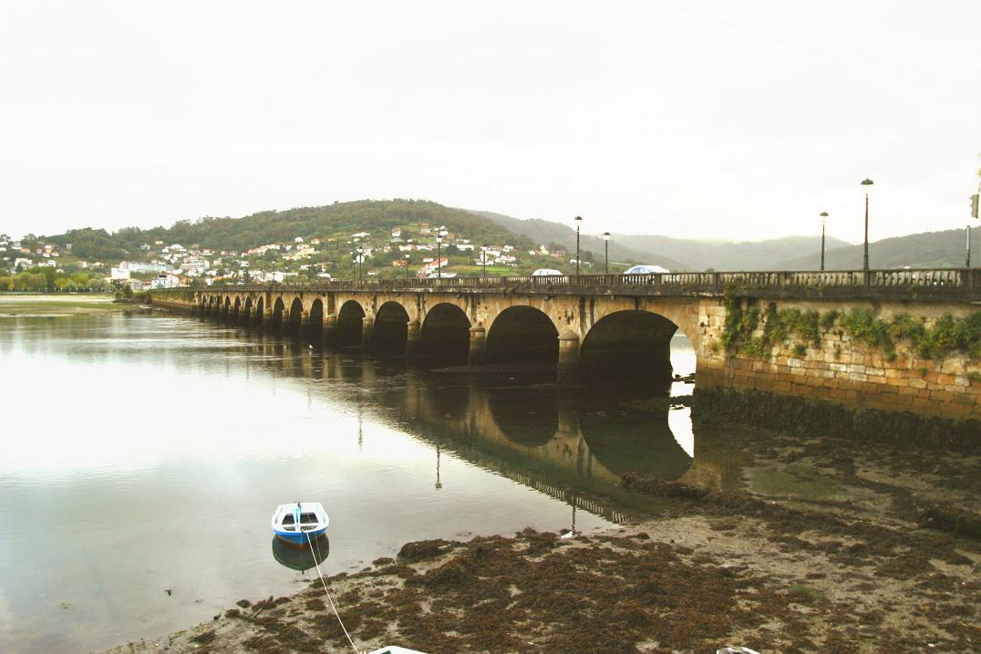 Foto de Pontedeume (A Coruña), España