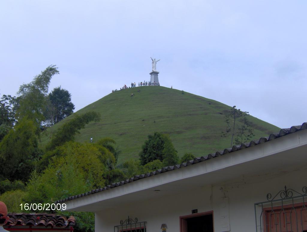 Foto: Cerro del Cristo - Jerico, Colombia