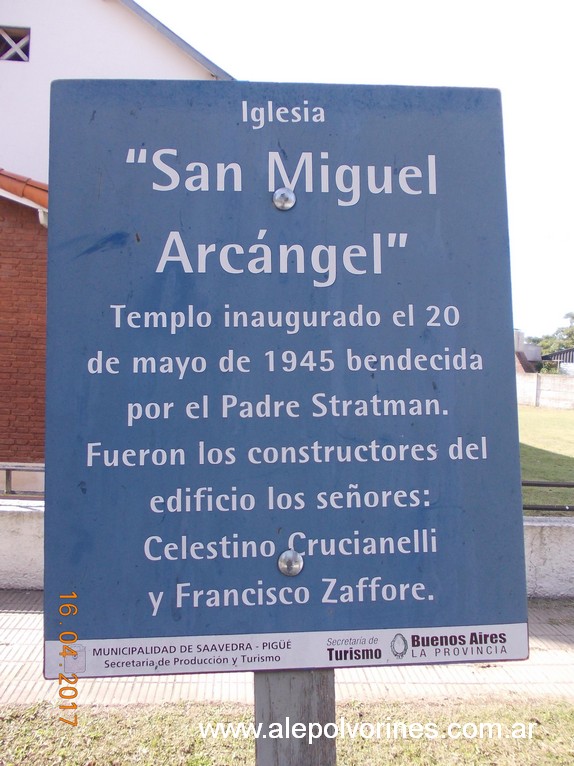Foto: Iglesia San Miguel Arcangel - Espartillar (Buenos Aires), Argentina