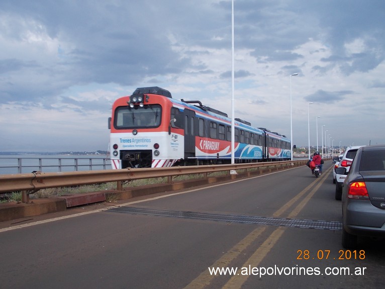Foto: Tren Internacional - Encarnacion (Itapúa), Paraguay