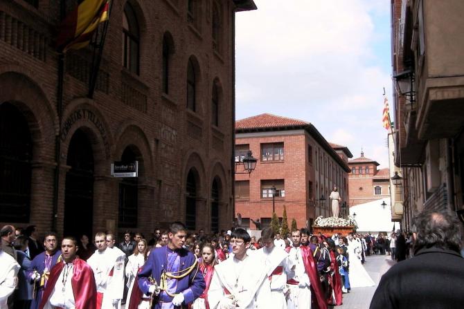 Foto: Procesión de semana santa - Teruel (Aragón), España