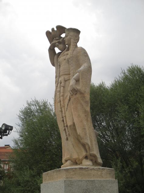 Foto: Monumento a Doña Jimena - Burgos (Castilla y León), España