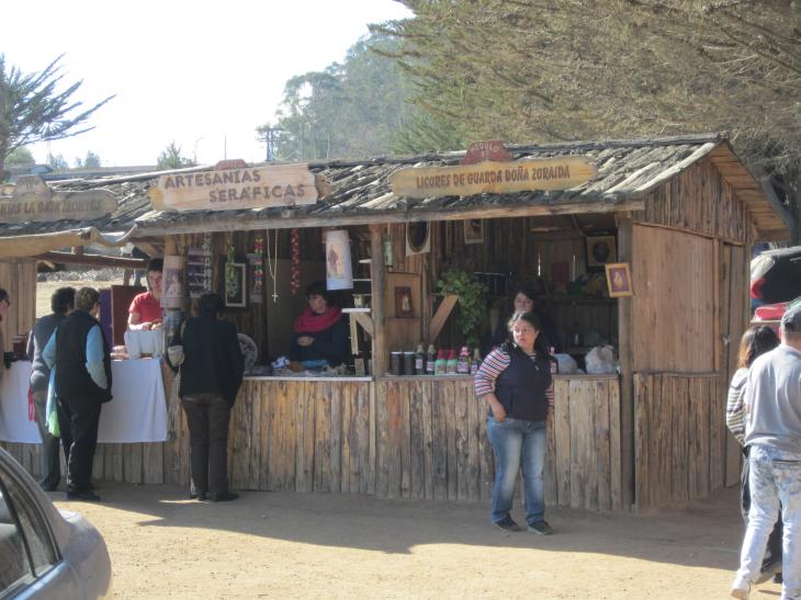 Foto: Venta de productos artesanales - El Totoral (Valparaíso), Chile
