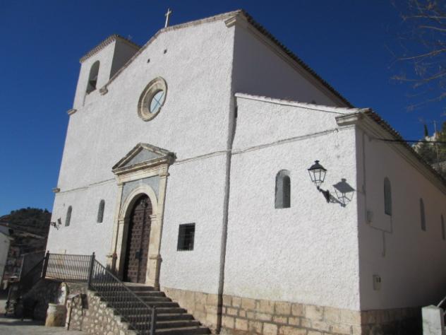 Foto: Iglesia de San Juan Bautista - Alhóndiga (Guadalajara), España