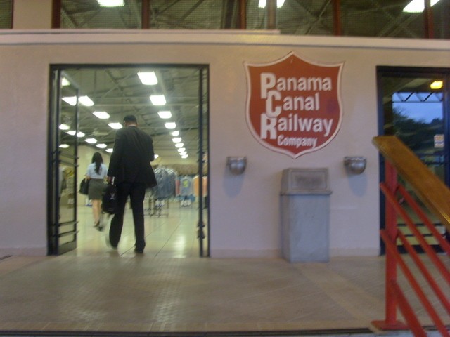 Foto: estación terminal del Ferrocarril del Canal de Panamá - Balboa (Panamá), Panamá
