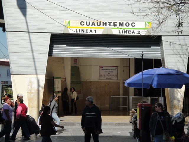 Foto: estación Cuauhtémoc, Metrorrey - Monterrey (Nuevo León), México
