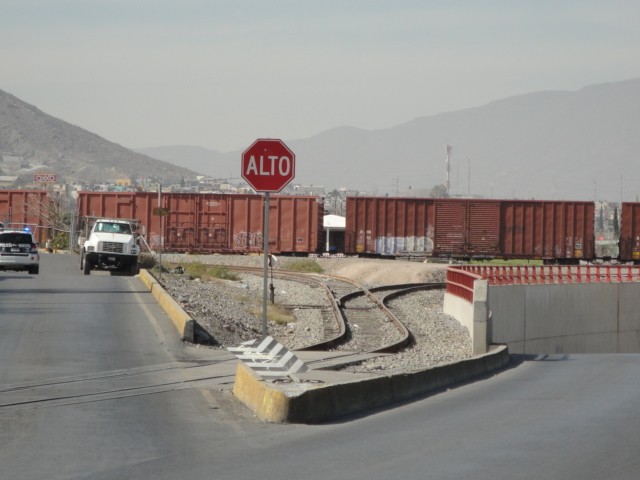 Foto: por fin veo un tren andando, día 28º de viaje - Saltillo (Coahuila), México