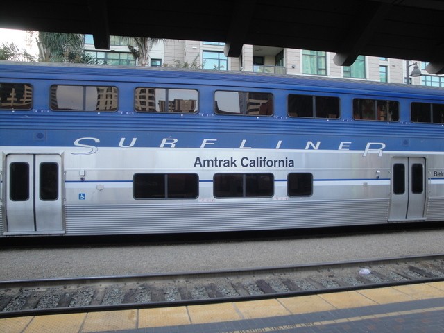 Foto: estación de San Diego, tren Pacific Surfliner - San Diego (California), Estados Unidos