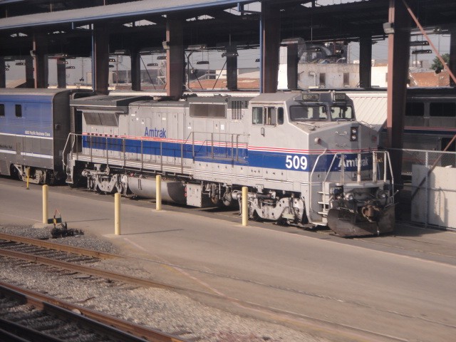 Foto: tren de Amtrak - Los Ángeles (California), Estados Unidos