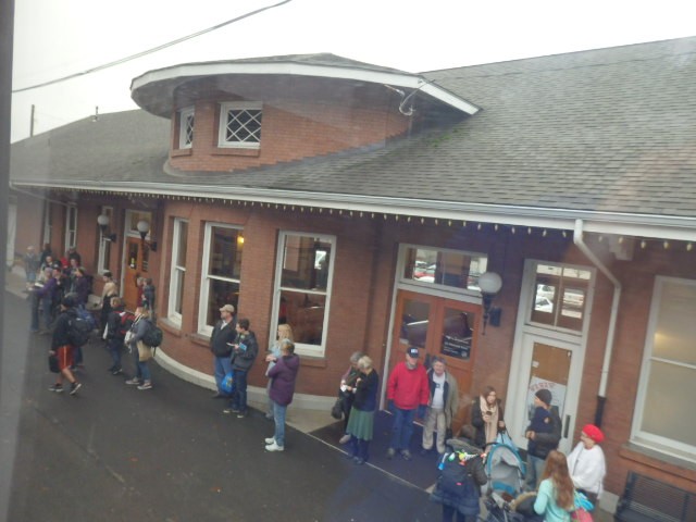 Foto: estación de Amtrak - Eugene (Oregon), Estados Unidos