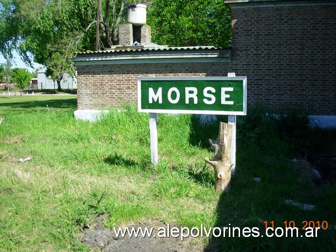 Foto: Estación Morse - Morse (Buenos Aires), Argentina