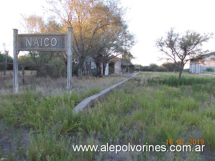 Foto: Estación Naico - Naico (La Pampa), Argentina