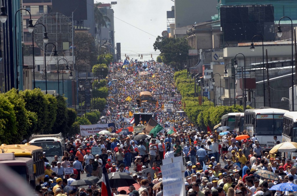 Foto: Huelga del TLC - san Jose (San José), Costa Rica
