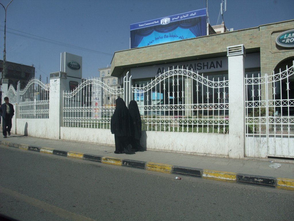 Foto: Mujeres de paseo - Sanaa, Yemen