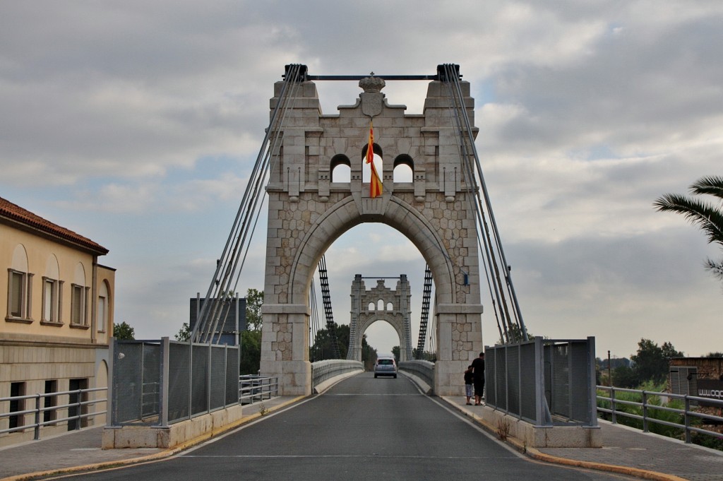 Foto: Puente sobre el rio Ebro - Amposta (Tarragona), España
