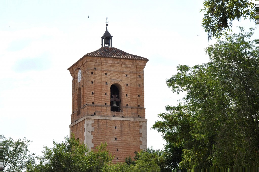 Foto: Campanario de la torre - Chinchon (Madrid), España