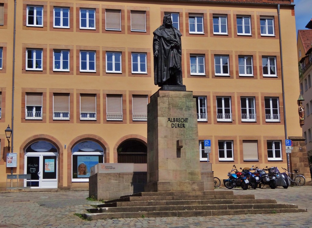 Foto: Albrecht-Dürer-Denkmal - Nürnberg (Bavaria), Alemania