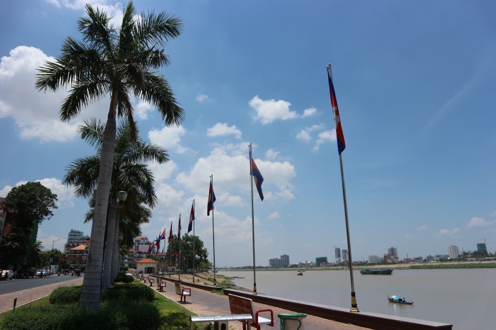 Foto: Junto el Mekong - Phnom Penh, Camboya