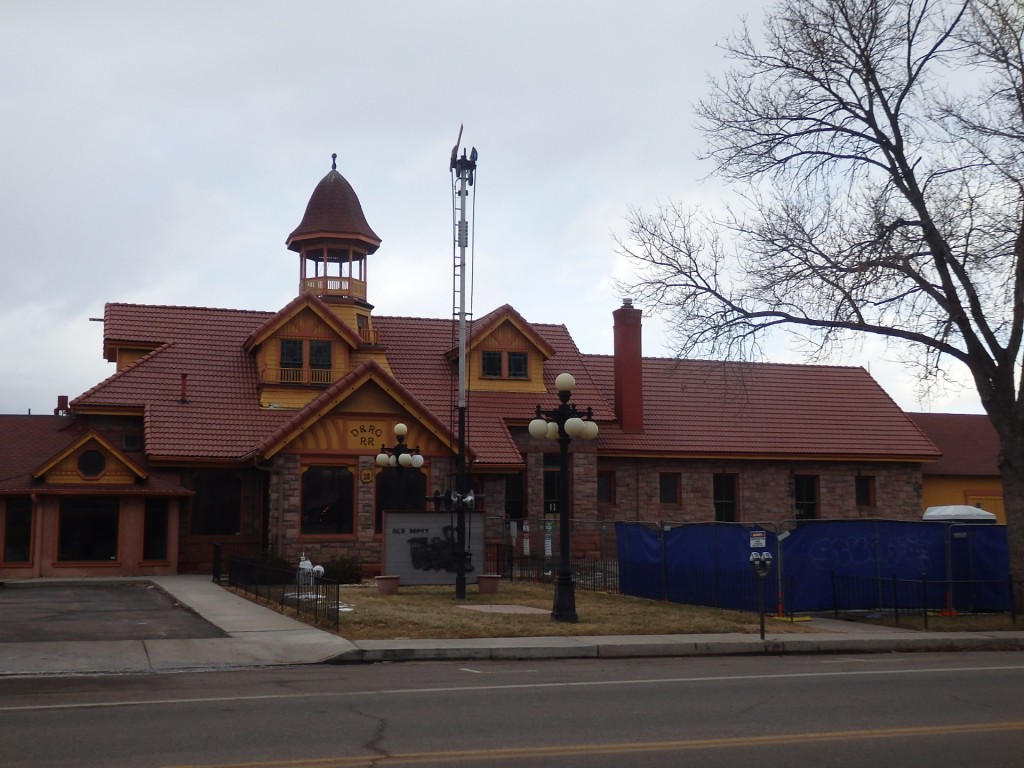 Foto: ex estación del Denver & Rio Grande Railroad - Colorado Springs (Colorado), Estados Unidos