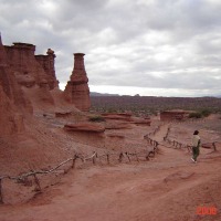 Foto de Talampaya, La Rioja.