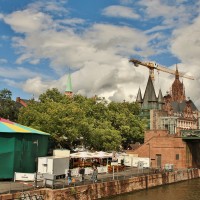 Foto: Navegando por el Main - Frankfurt am Main