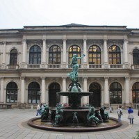 Foto: Patio del Ayuntamiento - Hamburg