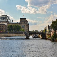 Foto: Vista del rio Spree - Berlín