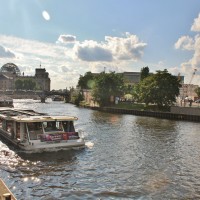 Foto: Vista del rio Spree - Berlín