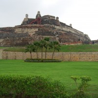 Foto: castillo de San Felipe de Barajas. - Cartagena De India