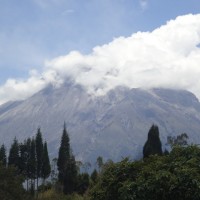 Foto: Vista del Volcan - Puela-Penipe