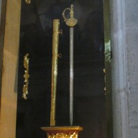 Foto: Catedral, espada de Simon Bolivar - Quito