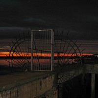 Foto: El Atardecer,la Reja, el Puerto y el Cerro de Montevideo - Montevideo
