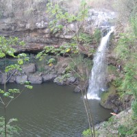 Foto: Cascadas en el Río Santa Emilia. - Santa Emilia