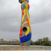 Foto: Escultura de Miró - Barcelona