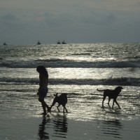 Foto: Un atardecer - Atacames