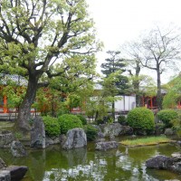 Foto: Estanque en templo Sanjüsangen-dö - Kyoto