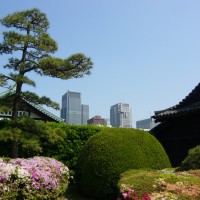 Foto: Vista del distrito de Otemachi desde los Jardines Imperiales - Chiyoda