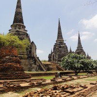 Foto: Las famosas Chedis de Wat Phra Si Sanphet - Phra Nakhon Si Ayutthaya