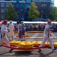Foto: Mercado de quesos - Alkmaar