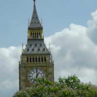 Foto: Big Ben desde el puente de Westminster - Londres