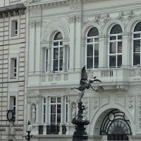 Foto: Estatua de Eros en Piccadilly Square. - Londres