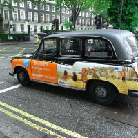 Foto: Taxi londinense. - Londres