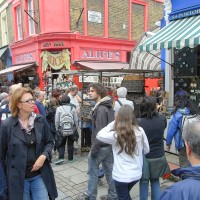Foto: Mercado de Portobello. - Londres
