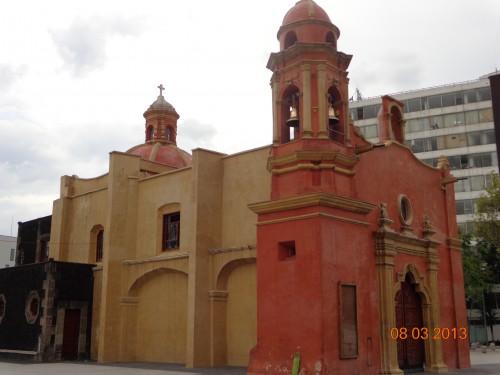 Foto: Capilla de la Concepción Plaza Tlaxcoaque - México DF (The Federal District), México