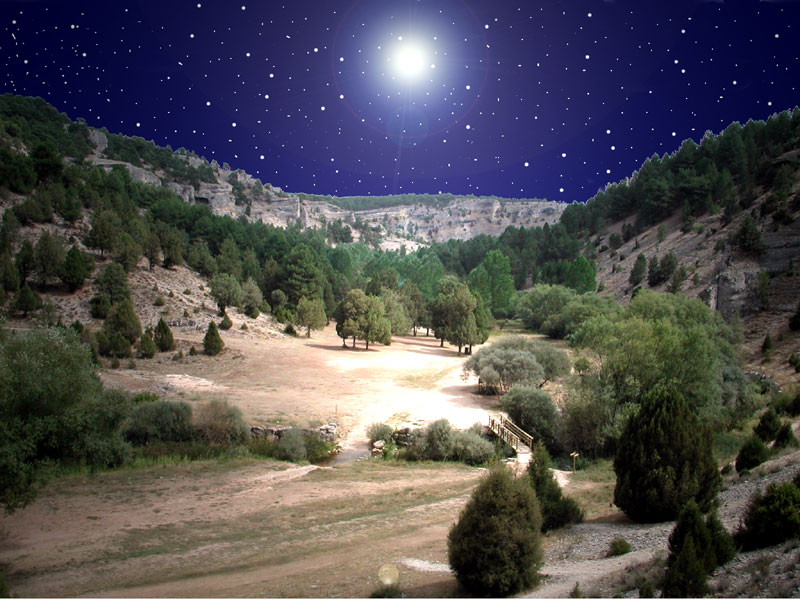 Foto de Cañón del río Lobos (Soria), España