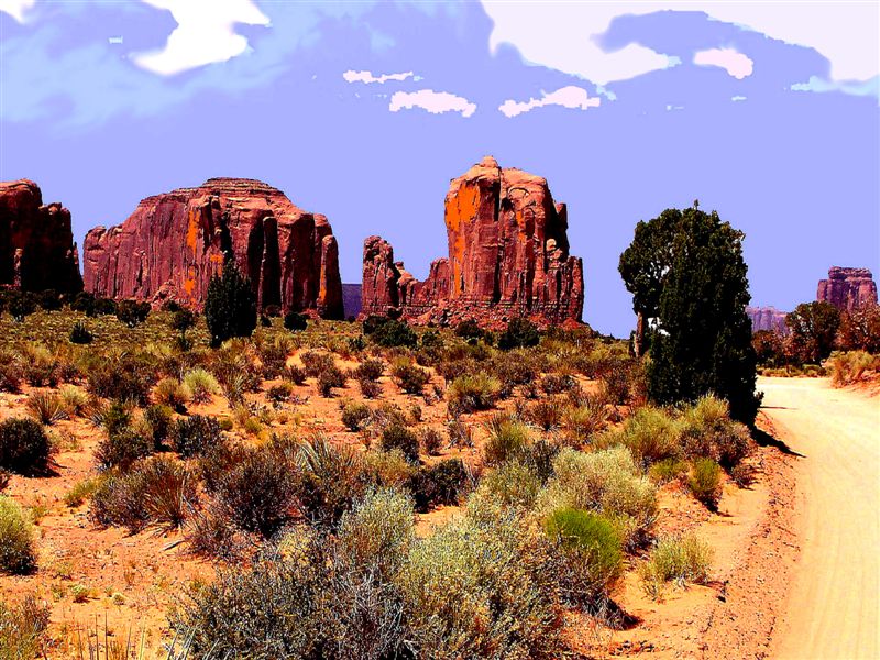 Foto de Monument Valley Arizona/Utah (Arizona), Estados Unidos