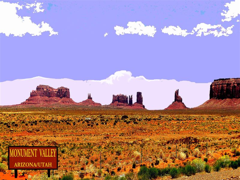 Foto de Monument Valley Arizona/Utah (Arizona), Estados Unidos