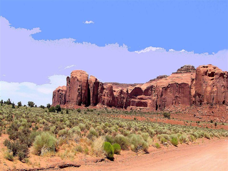 Foto de Monument Valley Arizona/Utah (Arizona), Estados Unidos
