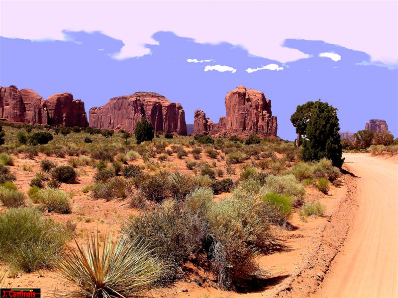 Foto de Monument Valley Arizona/Utah (Arizona), Estados Unidos
